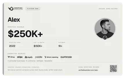 Classic landscape social card (example)
